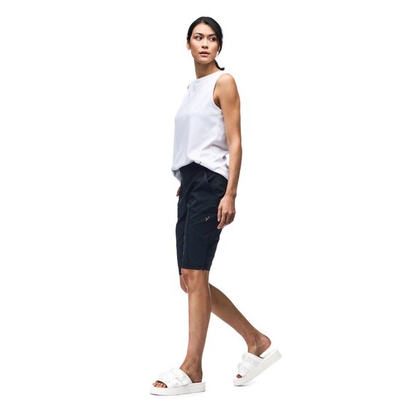 NWT Indyeva Women's Viajar II Bermuda Shorts - Black, L - Picture 2 of 3
